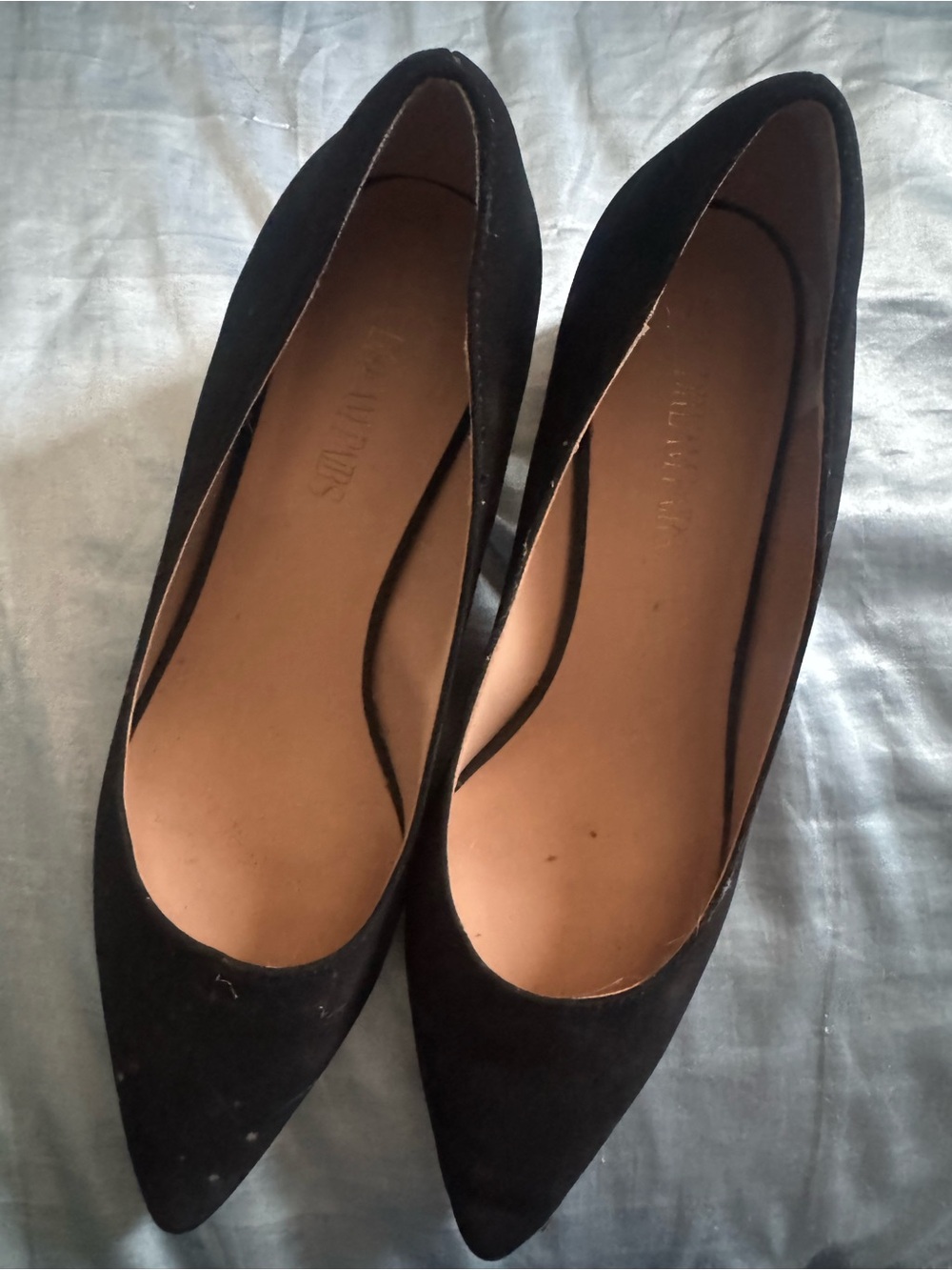 Dream Pairs Black Pointed Toe Heels